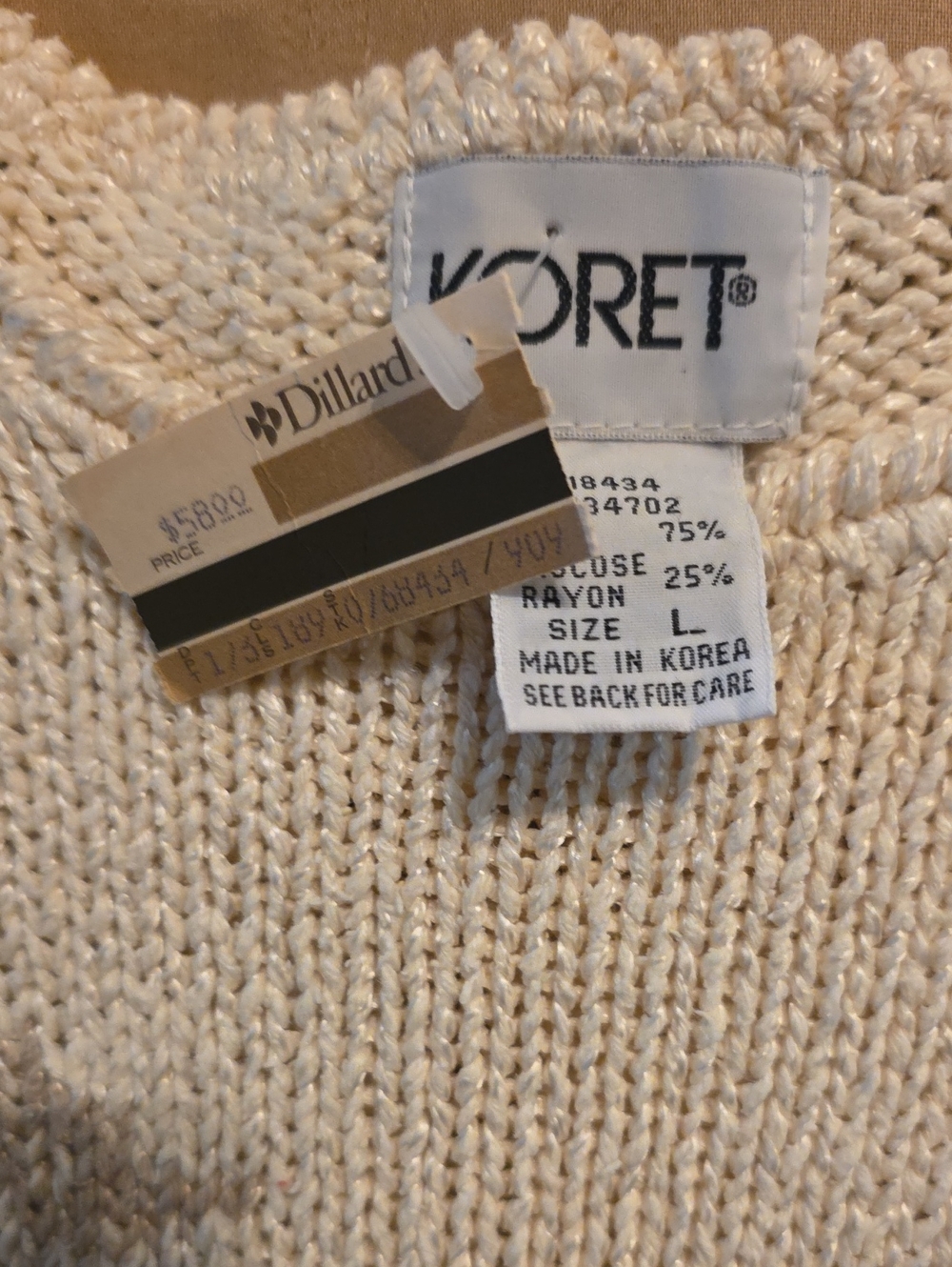 Ladies' Summer Sweater L - Picture 2 of 4
